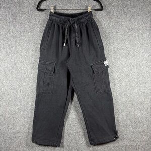 Pro Club Heavyweight Black Cargo Pants Mens Size XS #1389